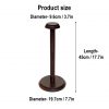 Handmade Detachable Wooden Helmet Stand for Helmets with or without Aventail