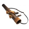 Handcrafted Genuine Leather Quiver with Suede Pouches for Arrowheads