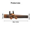 Handcrafted Genuine Leather Quiver with Suede Pouches for Arrowheads