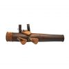Handcrafted Genuine Leather Quiver with Suede Pouches for Arrowheads
