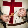 The Holy Cross Wooden Pendant with Genuine Leather Cord