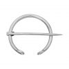 Medieval Viking Penannular Fibula Stainless Steel Cloak Pin