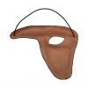 Fantasy Opera Villain Leather Face Patch / Mask