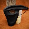 Fantasy Opera Villain Leather Face Patch / Mask