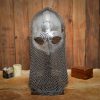 Handcrafted Genuine Wooden Helmet Stand for Helmets with or without Aventail