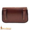 Viking Valknut Genuine Leather Belt Bag