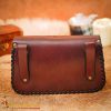 Viking Valknut Genuine Leather Belt Bag