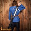 Medieval Back Hanger Baldric Genuine Leather Sword Sheath