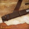 Medieval Back Hanger Baldric Genuine Leather Sword Sheath