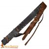 Medieval Back Hanger Baldric Genuine Leather Sword Sheath