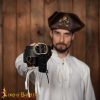 Captain Blackheart" Pirate Sword Hanging Genuine Leather Baldric