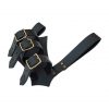 Medieval Leather Sword and Axe Frog Right Handed