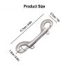 Double Ended Eye Bolt Snap Hook