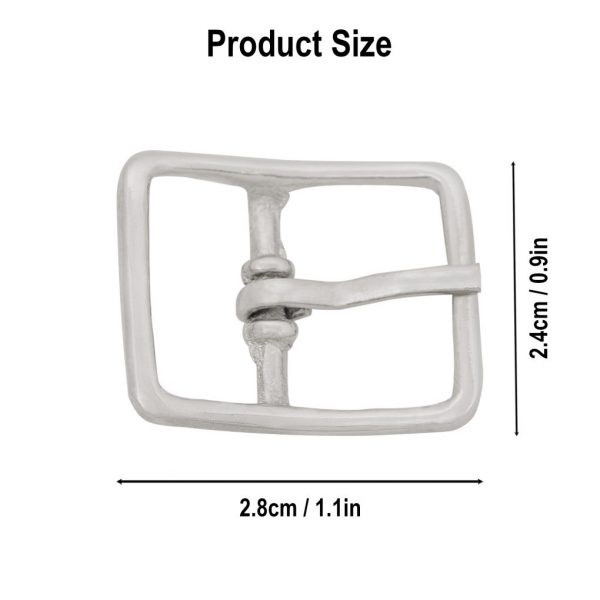 Steel Buckle for Small Leather Straps