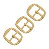 Medieval Small Brass Buckle Set of 3