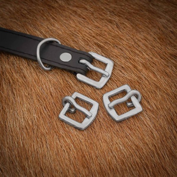 Small Steel Buckle Set of 3