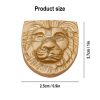 Small Lion Face Decoration