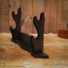 Two Tier Handcrafted Genuine Hardwood Axe / Sword Stand