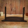 Two Tier Handcrafted Genuine Hardwood Axe / Sword Stand