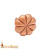 Lost-wax Cast Bronze Flower Fitting / Mount