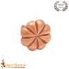 Lost-wax Cast Bronze Flower Fitting / Mount