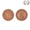 Historically Inspired Solid Bronze Coins with French Charles VII Motifs