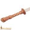 16th Century Dagger - Lost-wax Cast Bronze Handle with Genuine Leather Sheath