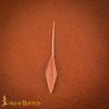 Lost-wax Cast Bronze Long Arrowhead- Authentic Roman Era Arrowhead