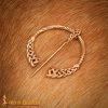 Celtic Brooch / Cloak Pin Lost-wax Cast Bronze