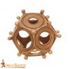 Lost-wax Cast Bronze Roman Dodecahedron