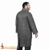 Flat Ring Chainmail Hauberk Shirt, Riveted and Alternating, ID 6 mm, Mild Steel