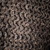 Flat Ring Chainmail Hauberk Shirt, Riveted, ID 9 mm, Titanium