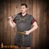 Round Ring Roman Lorica Hamata, Butted, 10 mm 16 gauge, Mild Steel