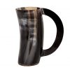 Medieval Viking Horn Tankard Beer Mug Handcrafted Genuine Ox Horn