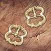 Medieval Brass Belt Buckle Set of 5 Fully Functional Accessory