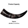The Sea Horse Drinking Horn Handcrafted from Genuine Ox Horn