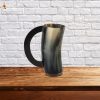 Medieval Viking Horn Tankard Beer Mug Handcrafted Genuine Ox Horn