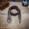 Renaissance Leather Belt with Solid Brass Buckle
