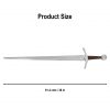 Medieval Type XVI Oakeshott Typology Knightly Functional Sword with Leather Scabbard