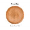 Viking Feast Wooden Wide Bowl Hand Crafted Useful Hardwood Cutlery