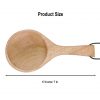 Medieval Guksi Wooden Spoon Handmade from Genuine Wood