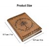 Tree Of Gondor Embossed Leather Journal With Natural Pages