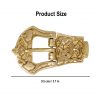 Viking Belt Buckle Celtic Design Pure Brass Belt Accessory