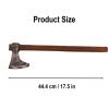 Viking Warrior Axe with Hand Forged Carbon Steel Head