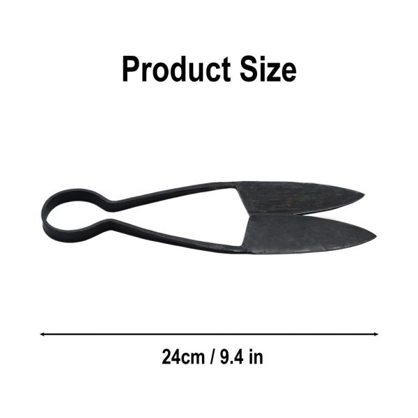 Early Medieval Hand Forged Iron Scissors Fully Functional Accessory