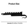 Medieval Hand Forged Iron Kettle Saw Functional Camp Gear