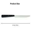 Medieval Stainless Steel Knife with Genuine Horn Handle