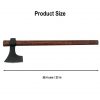 Hand Forged Viking Bearded Axe with Leather Sheath