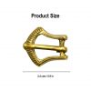 Medieval Small Pure Brass Belt Buckle Functional