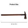 Pirate Boarding Axe with Hand Forged Carbon Steel Head